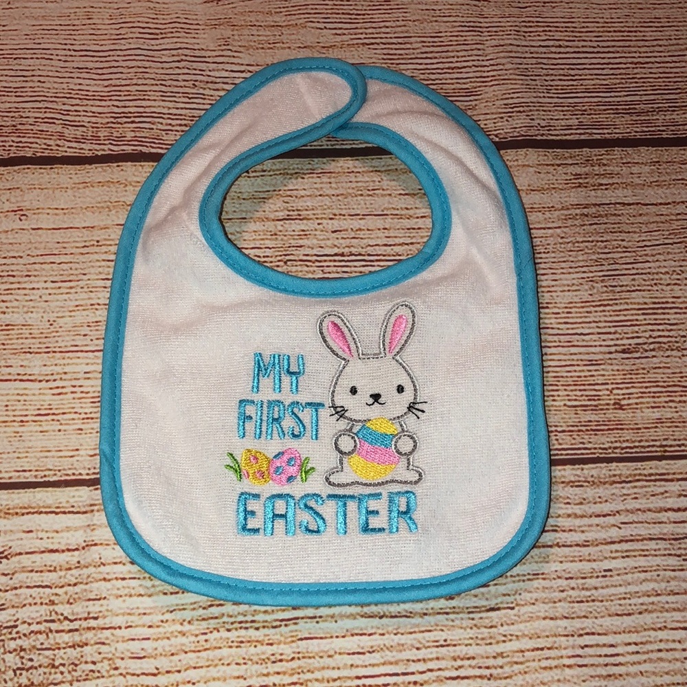 NWOT_ Baby Bib - My First Easter
